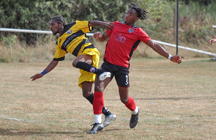 In photos: ten man Peckham town get thumped 2-5 at Welling Park, Sat 16th Sept 2023