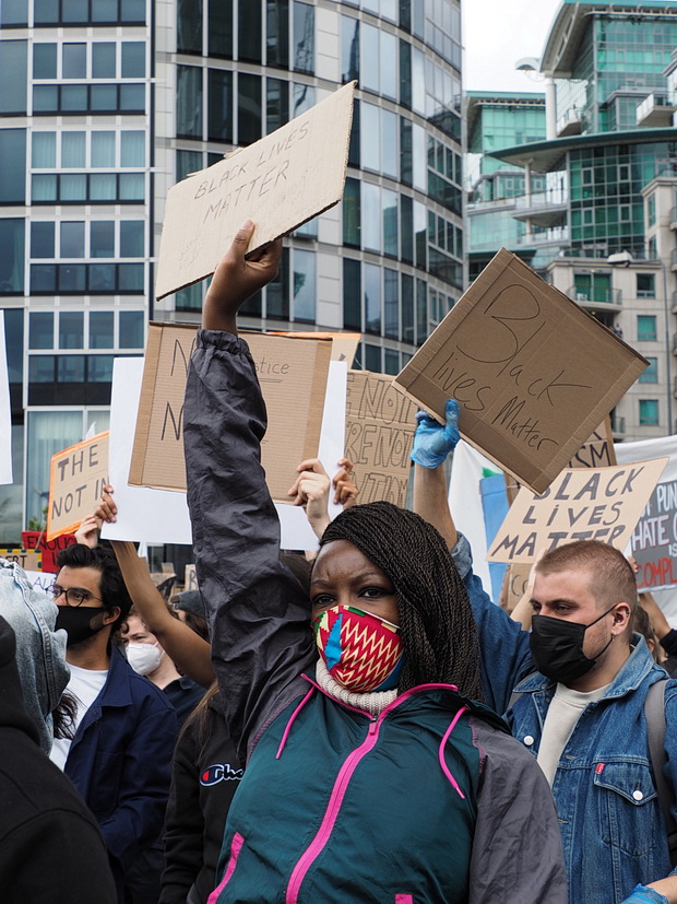 In photos: Black Lives Matter protest in Vauxhall, Sun 7th June 2020