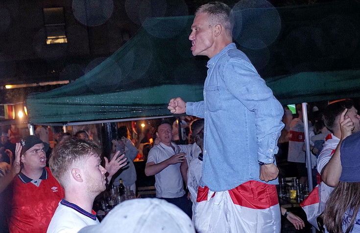 The hope, the beer and the heartache: England fans watch the Euro final defeat in south London