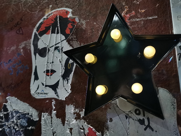 In photos: David Bowie Brixton Mural - tributes, flowers and messages left by fans, Jan 2020