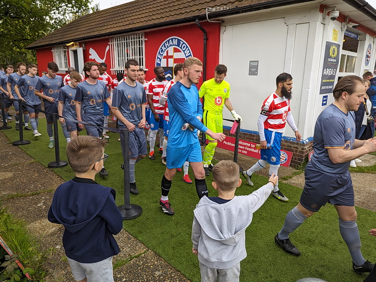 dramatic fightback sees Peckham Town draw 3-3 with Stansfeld in front of a record breaking crowd, Sat 4th May 2024