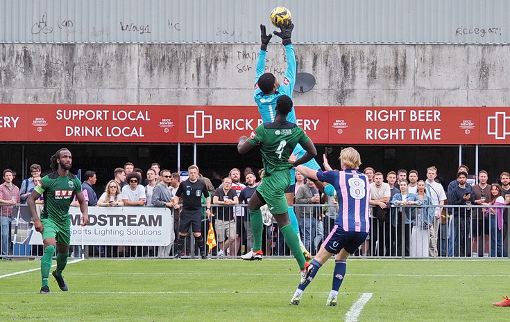 In photos: clueless Dulwich Hamlet thwarted by Haringey Borough's last minute equaliser, Sat 2nd Sept 2023