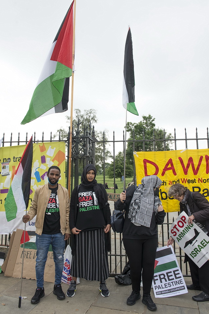 In photos: XR/Brixton PSC demo Sunday 20th June outside Brockwell Park