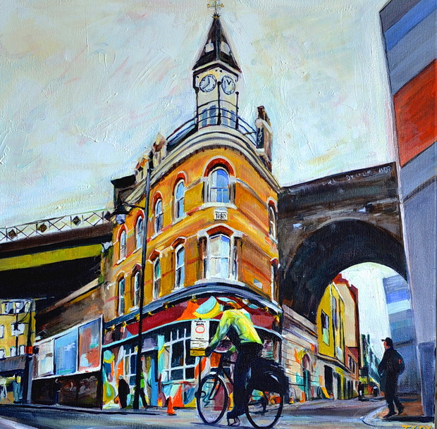 Brixton art: the urban life paintings of Tom Cox