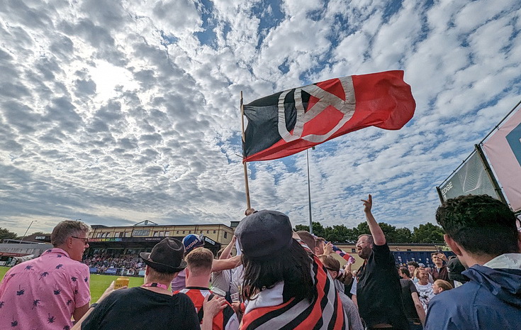 In photos: Dulwich Hamlet lose to Altona in a splendid afternoon of football, Sat 8th July 2023