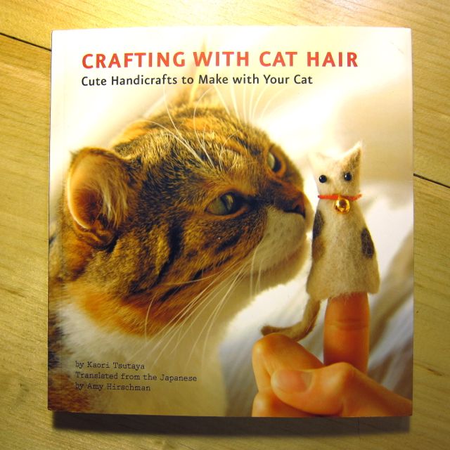 Crafting with cat hair book