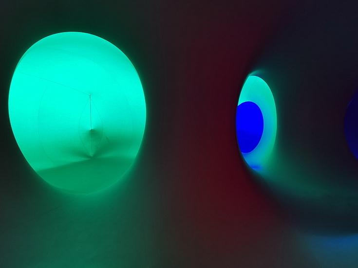 In photos: the incredible labyrinth of polychromatic tunnels at Colourscape, Clapham Common, Sept 2022