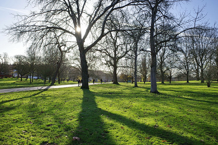 In photos: Brockwell Park in the December sunshine