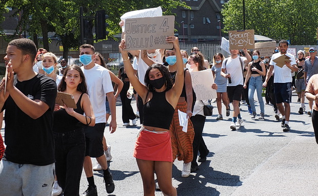 In photos: Black Lives Matter protest in Brixton, Mon, 1st June 2020