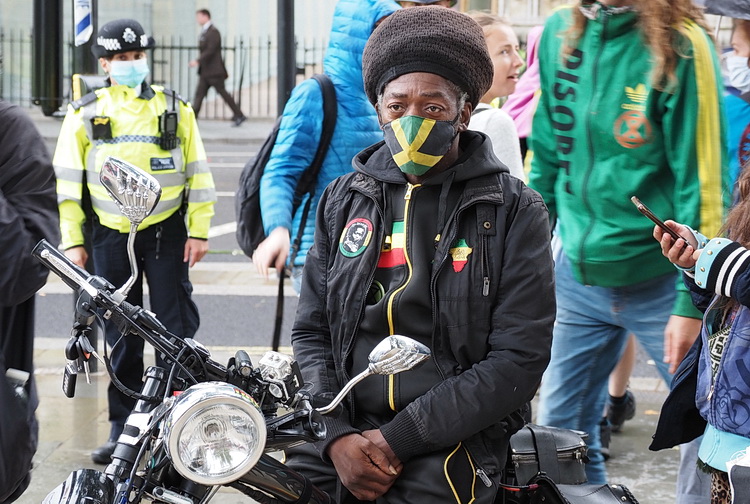 In photos: Extinction Rebellion in Trafalgar Square, London, 2nd September 2020