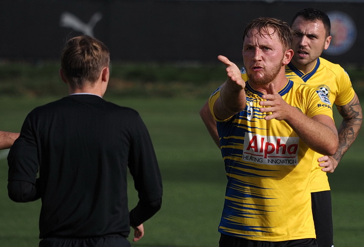 In photos: Peckham Town out of the League Cup after disappointing 1-2 home defeat by Snodland Town Reserves, Sat 21st Oct 2023