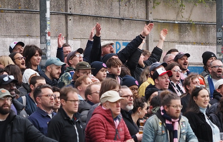 In photos: Dulwich Hamlet grind out a dull 0-0 draw against Whitehawk, Sat 9th Mar 2024