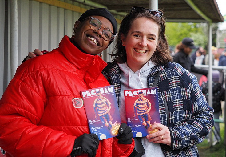 In photos: Peckham Town safe from relegation despite losing at home to Borden Village, Sat 20th April 2024