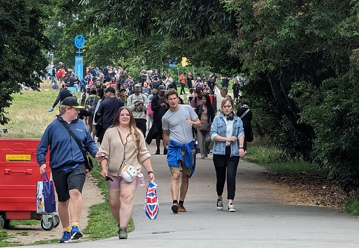 In photos: Pokemon Go in Brockwell Park, Fri 4th August 2023