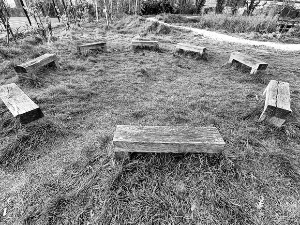 Empty park benches - Lambeth parks and the coronavirus, March 2020