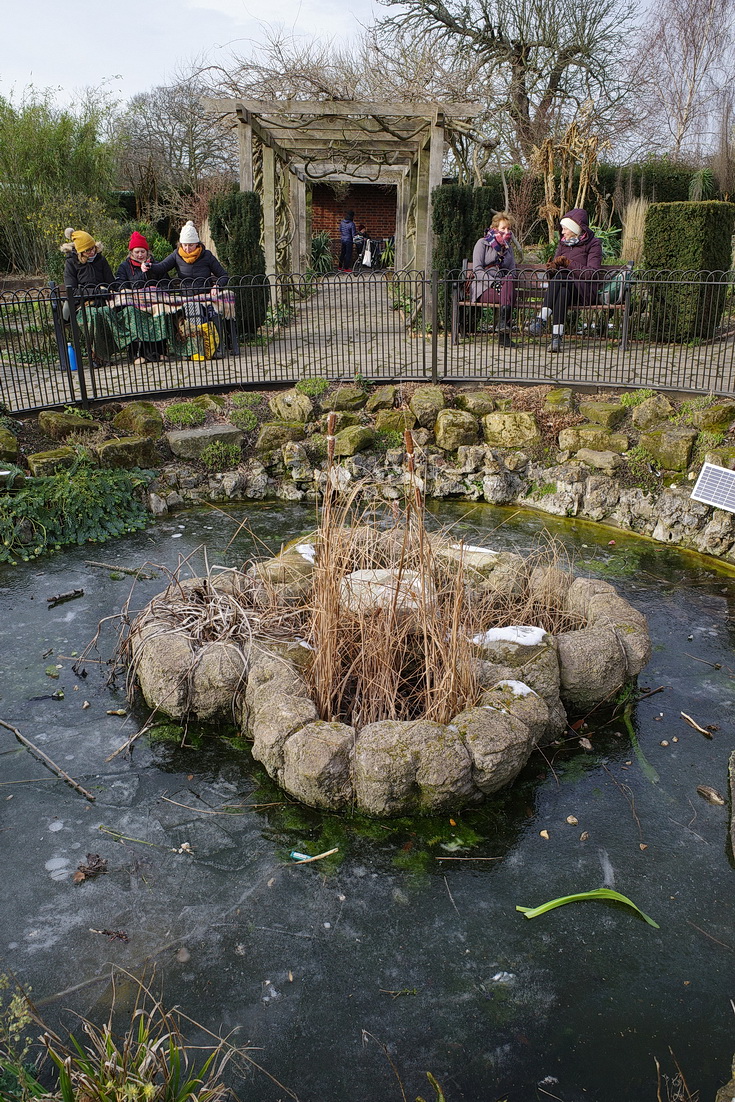 In photos: a nippy afternoon in Brockwell park and the walled garden