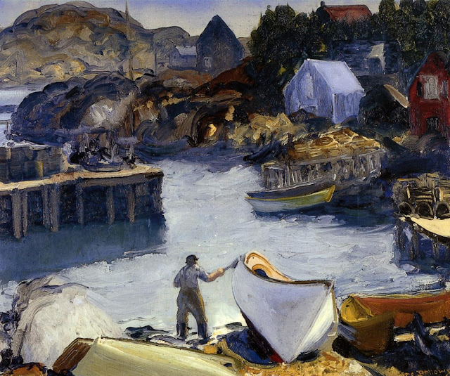 1916+Cleaning+his+Lobster+Boat+oil+on+canvas+45.7+x+55.9+cm.jpg