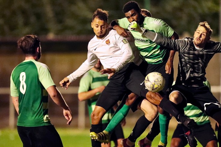 Photo report: Balham FC lose to unbeaten Welling Town at home, Weds 16th Sept 2020