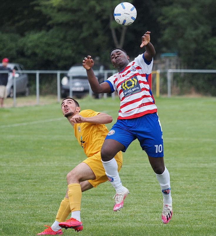 In photos: Peckham Town thump four past Banstead in pre-season friendly