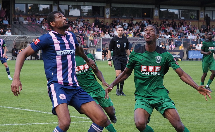 In photos: clueless Dulwich Hamlet thwarted by Haringey Borough's last minute equaliser, Sat 2nd Sept 2023