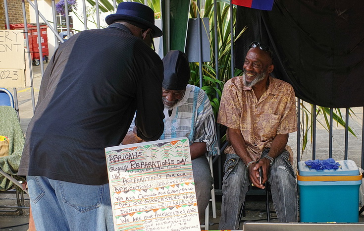 In photos: Annual Reparations March event in Windrush Square, Thurs 1st August 2024