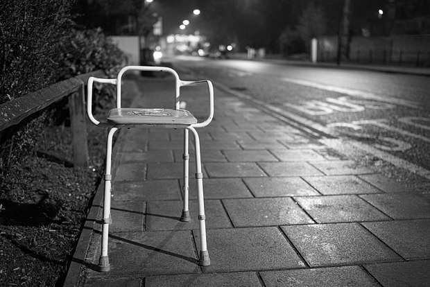 Empty park benches - Lambeth parks and the coronavirus, March 2020