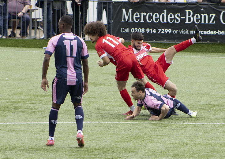 In photos: Carshalton Athletic 1-0 Dulwich Hamlet pre-season friendly