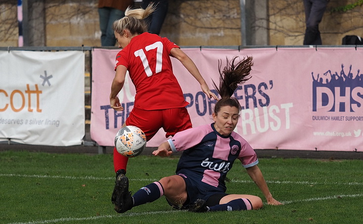 Dulwich Hamlet heartbreak as women's team lose 0-1 to Orient in FA Cup clash, Sunday 18th Oct 2020