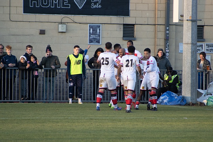 In photos: Dulwich Hamlet held to a 1-1 Boxing Day draw against Dover Athletic, Mon 26th Dec 2022