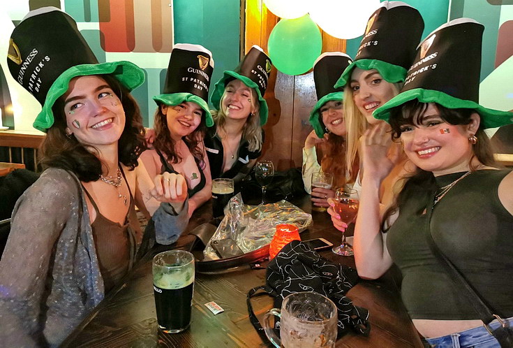 In photos: St Patrick's Day party at the Effra Social in Brixton