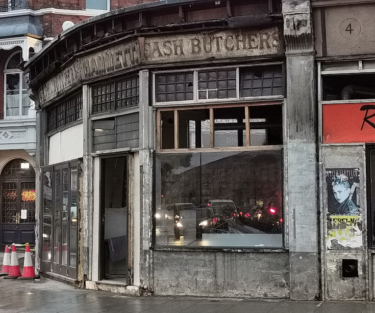 Wonderful old 'ghost signs' revealed in Herne Hill as the former Café Provencal is refurbished