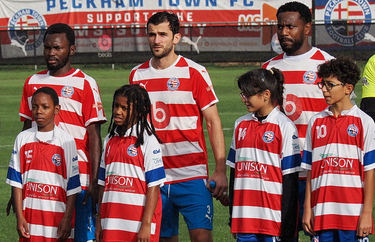 In photos: Peckham Town out of the League Cup after disappointing 1-2 home defeat by Snodland Town Reserves, Sat 21st Oct 2023