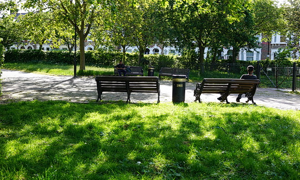 In photos: Holmewood Gardens - a triangular Brixton park dating back to the Victorian era