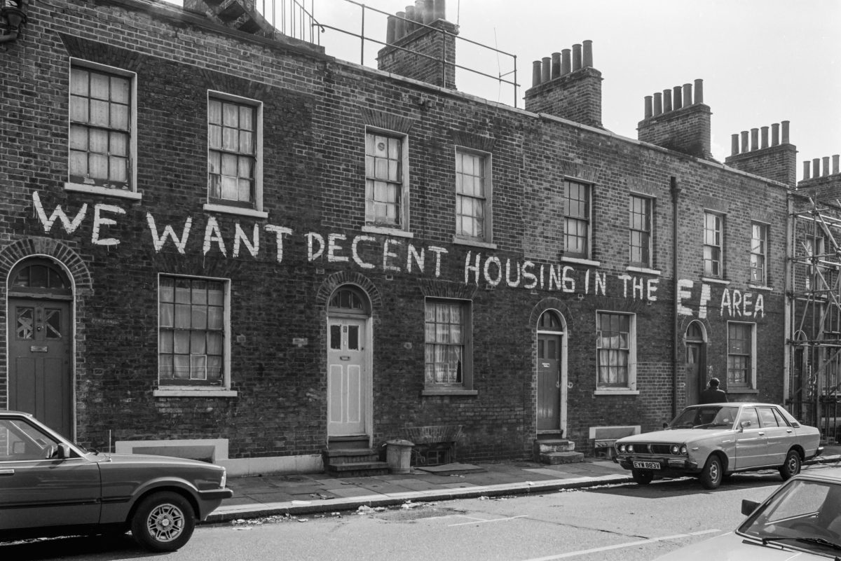 London graffiti 1980s